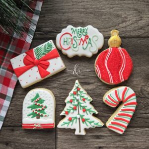 2025 Christmas Reds & Greens Sugar Cookies