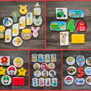 CHARACTERS Decorated Sugar Cookies